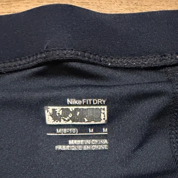 Nike Women's Dark Blue Mini Skirt - Picture 2 of 2